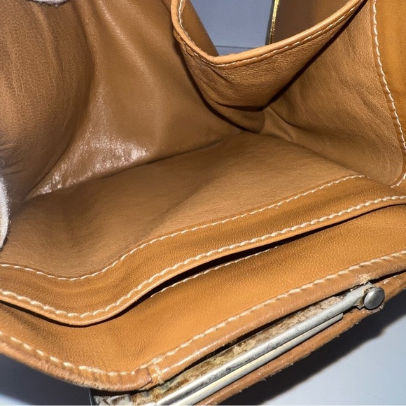 🤎GUCCI Vintage Interlocking G Micro GG Logo Canvas/Leather Bifold Wallet🤎 - Picture 13 of 15